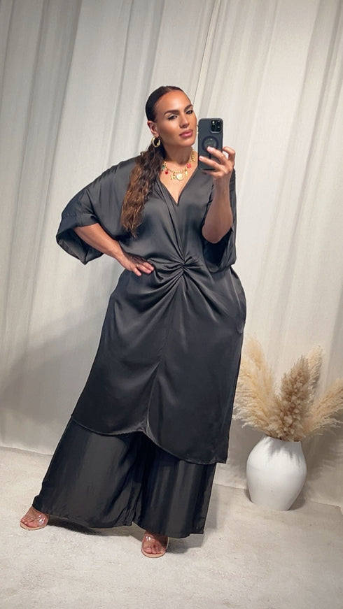 Robe satinée RANIA
